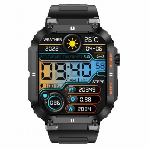 SMARTWATCH MĘSKI Gravity GT6-1 - WYKONYWANIE POŁĄCZEŃ, MONITOR SNU (sg020a) SMARTWATCH MĘSKI Gravity GT6-1 - WYKONYWANIE POŁĄCZEŃ, MONITOR SNU (sg020a)