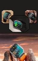 SMARTWATCH MĘSKI Gravity GT6-1 - WYKONYWANIE POŁĄCZEŃ, MONITOR SNU (sg020a)