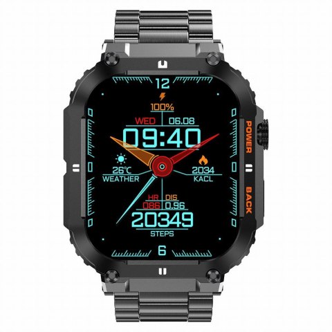SMARTWATCH MĘSKI Gravity GT6-2 - WYKONYWANIE POŁĄCZEŃ, MONITOR SNU (sg020b) SMARTWATCH MĘSKI Gravity GT6-2 - WYKONYWANIE POŁĄCZEŃ, MONITOR SNU (sg020b)