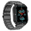 SMARTWATCH MĘSKI Gravity GT6-2 - WYKONYWANIE POŁĄCZEŃ, MONITOR SNU (sg020b)
