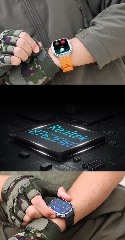 SMARTWATCH MĘSKI Gravity GT6-2 - WYKONYWANIE POŁĄCZEŃ, MONITOR SNU (sg020b) SMARTWATCH MĘSKI Gravity GT6-2 - WYKONYWANIE POŁĄCZEŃ, MONITOR SNU (sg020b)