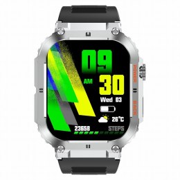 SMARTWATCH MĘSKI Gravity GT6-5 - WYKONYWANIE POŁĄCZEŃ, MONITOR SNU (sg020e)