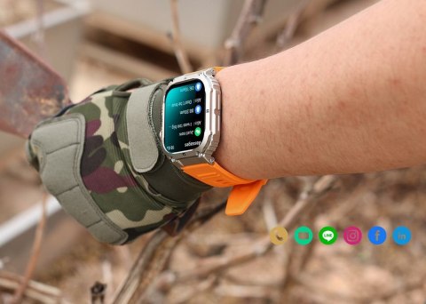 SMARTWATCH MĘSKI Gravity GT6-5 - WYKONYWANIE POŁĄCZEŃ, MONITOR SNU (sg020e) SMARTWATCH MĘSKI Gravity GT6-5 - WYKONYWANIE POŁĄCZEŃ, MONITOR SNU (sg020e)