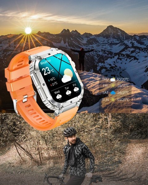 SMARTWATCH MĘSKI Gravity GT6-5 - WYKONYWANIE POŁĄCZEŃ, MONITOR SNU (sg020e) SMARTWATCH MĘSKI Gravity GT6-5 - WYKONYWANIE POŁĄCZEŃ, MONITOR SNU (sg020e)