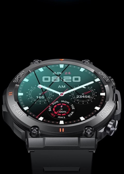 SMARTWATCH MĘSKI Gravity GT7-2 PRO - WYKONYWANIE POŁĄCZEŃ, PULSOKSYMETR (sg018b) SMARTWATCH MĘSKI Gravity GT7-2 PRO - WYKONYWANIE POŁĄCZEŃ, PULSOKSYMETR (sg018b)