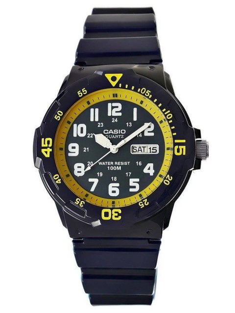 ZEGAREK MĘSKI CASIO MRW-200HC-2BVDF 10 Bar (zd174a) + BOX ZEGAREK MĘSKI CASIO MRW-200HC-2BVDF 10 Bar (zd174a) + BOX