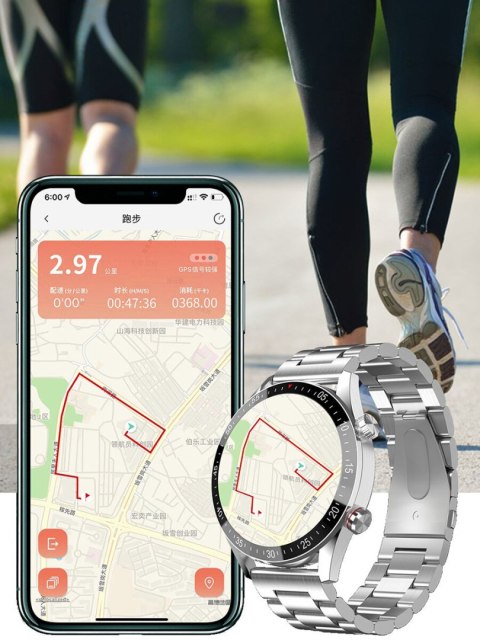 SMARTWATCH MĘSKI Gravity GT4-5 - WYKONYWANIE POŁĄCZEŃ, KROKOMIERZ (sg023e) SMARTWATCH MĘSKI Gravity GT4-5 - WYKONYWANIE POŁĄCZEŃ, KROKOMIERZ (sg023e)