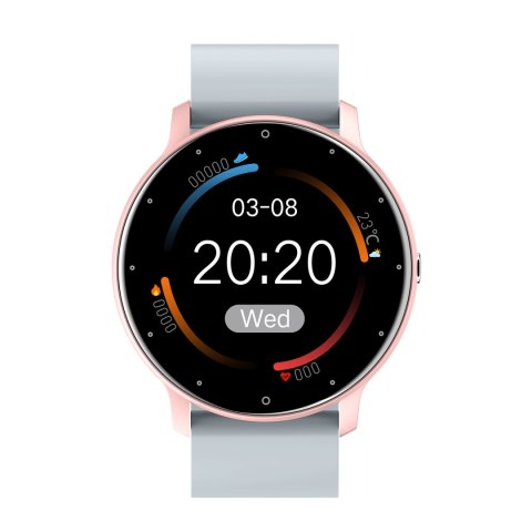 SMARTWATCH UNISEX GRAVITY GT1-8 - PULSOMETR, WŁASNE TARCZE (sg015h) SMARTWATCH UNISEX GRAVITY GT1-8 - PULSOMETR, WŁASNE TARCZE (sg015h)