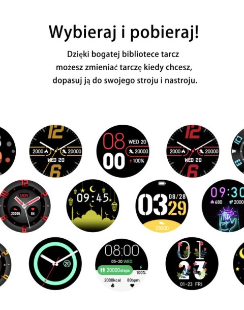 SMARTWATCH UNISEX GRAVITY GT1-8 - PULSOMETR, WŁASNE TARCZE (sg015h) SMARTWATCH UNISEX GRAVITY GT1-8 - PULSOMETR, WŁASNE TARCZE (sg015h)