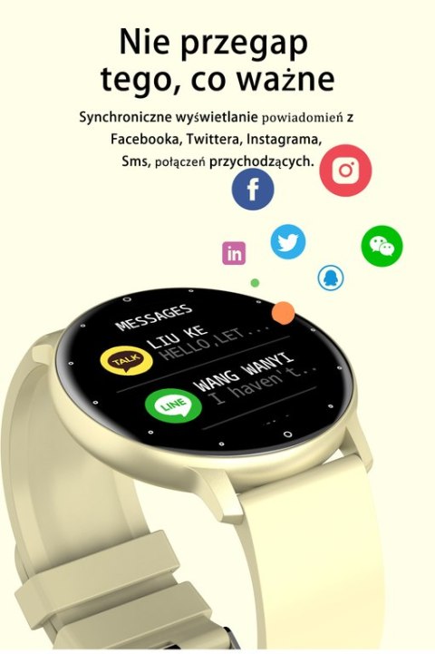 SMARTWATCH UNISEX GRAVITY GT1-8 - PULSOMETR, WŁASNE TARCZE (sg015h) SMARTWATCH UNISEX GRAVITY GT1-8 - PULSOMETR, WŁASNE TARCZE (sg015h)