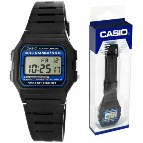 ZEGAREK MĘSKI CASIO F-105W-1AWYEF (zd186a) - KLASYKA + BOX ZEGAREK MĘSKI CASIO F-105W-1AWYEF (zd186a) - KLASYKA + BOX