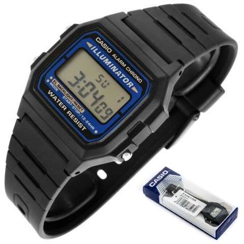 ZEGAREK MĘSKI CASIO F-105W-1AWYEF (zd186a) - KLASYKA + BOX ZEGAREK MĘSKI CASIO F-105W-1AWYEF (zd186a) - KLASYKA + BOX