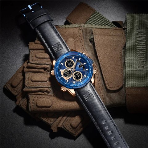 ZEGAREK MĘSKI NAVIFORCE NF9197L RG/BE/BE + BOX ZEGAREK MĘSKI NAVIFORCE NF9197L RG/BE/BE + BOX