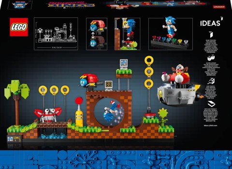 LEGO 21331 Sonic the Hedgehog — Strefa Zielonego Wzgórza LEGO 21331 Sonic the Hedgehog — Strefa Zielonego Wzgórza