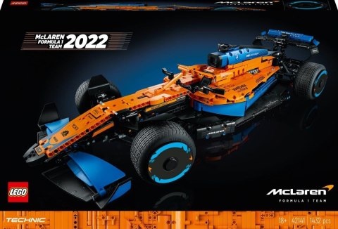 LEGO Technic Samochód wyścigowy McLaren Formula 1 42141 LEGO Technic Samochód wyścigowy McLaren Formula 1 42141