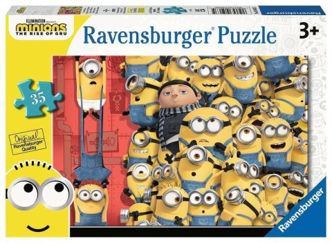 Ravensburger Puzzle dla dzieci 2D: Minionki 2 35 elementów 5063 Ravensburger Puzzle dla dzieci 2D: Minionki 2 35 elementów 5063