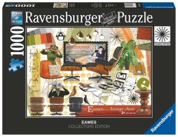 Ravensburger Puzzle 2D 1000 elementów: Eames Design Classics Krzesło salonowe 16899
