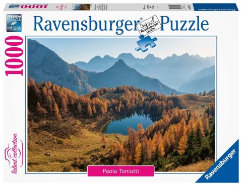 Ravensburger Puzzle 2D 1000 elementów: Jezioro Bordgalia Włochy 16781 Ravensburger Puzzle 2D 1000 elementów: Jezioro Bordgalia Włochy 16781
