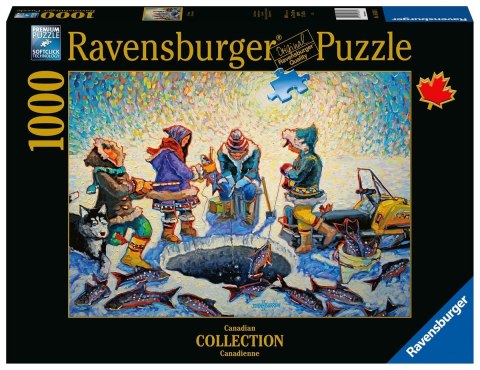 Ravensburger Puzzle 2D 1000 elementów: Łowienie 16831 Ravensburger Puzzle 2D 1000 elementów: Łowienie 16831