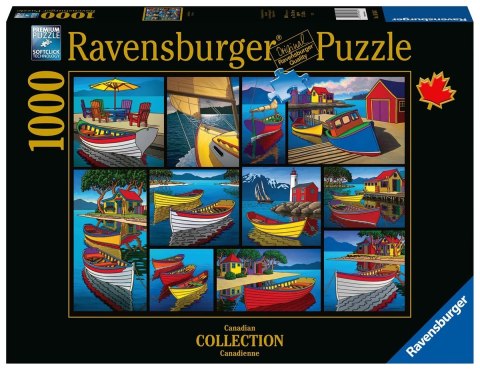 Ravensburger Puzzle 2D 1000 elementów: Na wodzie 16834 Ravensburger Puzzle 2D 1000 elementów: Na wodzie 16834