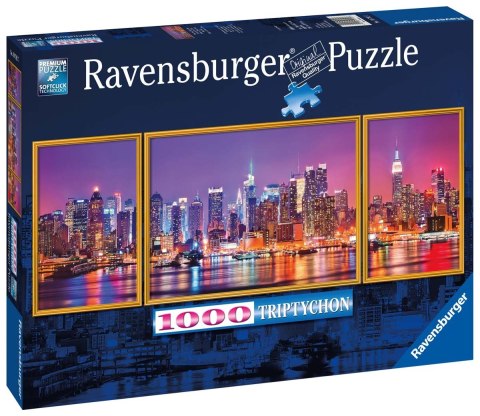 Ravensburger Puzzle 2D 1000 elementów: Nowy Jork 19792 Ravensburger Puzzle 2D 1000 elementów: Nowy Jork 19792