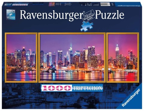 Ravensburger Puzzle 2D 1000 elementów: Nowy Jork 19792 Ravensburger Puzzle 2D 1000 elementów: Nowy Jork 19792