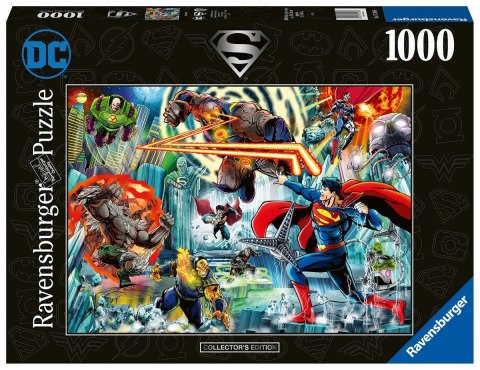 Ravensburger Puzzle 2D 1000 elementów: Superman edycja kolekcjonerska 17298 Ravensburger Puzzle 2D 1000 elementów: Superman edycja kolekcjonerska 17298