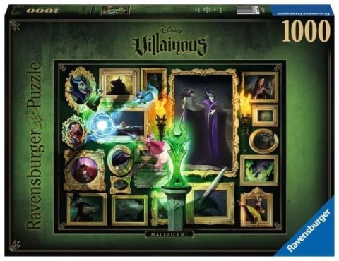 Ravensburger Puzzle 2D 1000 elementów: Villainous. Czarownica 15025 Ravensburger Puzzle 2D 1000 elementów: Villainous. Czarownica 15025