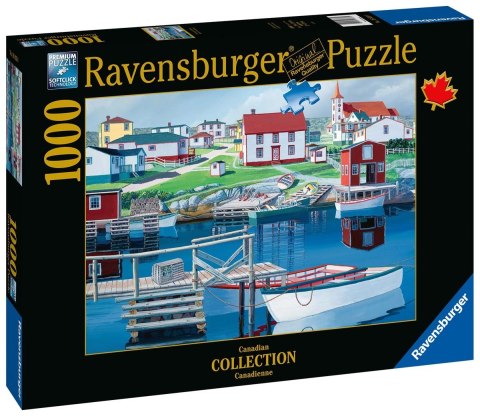 Ravensburger Puzzle 2D 1000 elementów: Zatoka Greenspond 16833 Ravensburger Puzzle 2D 1000 elementów: Zatoka Greenspond 16833