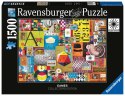 Ravensburger Puzzle 2D 1500 elementów: Domek z kart 16951