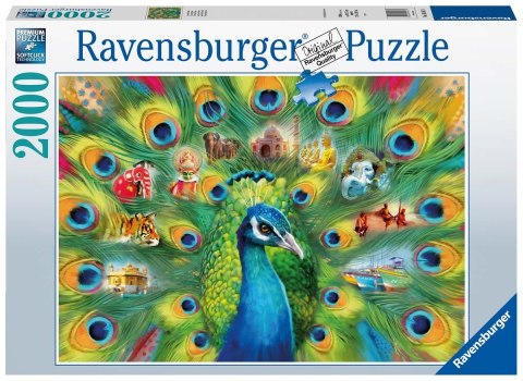 Ravensburger Puzzle 2D 2000 elementów: Pawia Kraina 16567 Ravensburger Puzzle 2D 2000 elementów: Pawia Kraina 16567