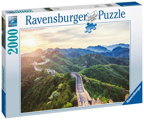 Ravensburger Puzzle 2D 2000 elementów: Wielki Mur Chiński 17114 Ravensburger Puzzle 2D 2000 elementów: Wielki Mur Chiński 17114
