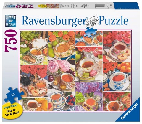Ravensburger Puzzle 2D Duży Format: Czas na herbatę 750 elementów 17190 Ravensburger Puzzle 2D Duży Format: Czas na herbatę 750 elementów 17190