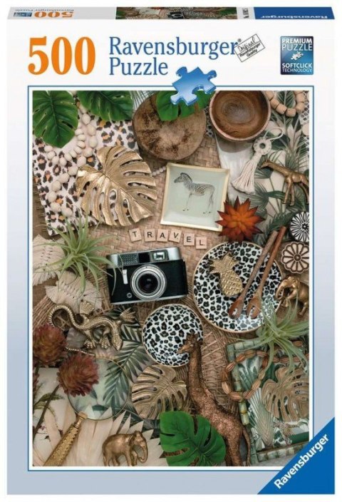 Ravensburger Puzzle 2D: Klimaty vintage 500 elementów 16982 Ravensburger Puzzle 2D: Klimaty vintage 500 elementów 16982
