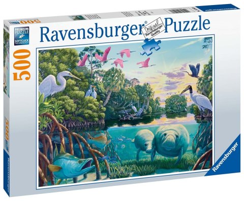 Ravensburger Puzzle 2D: Morskie zwierzęta i ptaki 500 elementów 16943 Ravensburger Puzzle 2D: Morskie zwierzęta i ptaki 500 elementów 16943