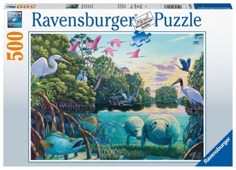 Ravensburger Puzzle 2D: Morskie zwierzęta i ptaki 500 elementów 16943 Ravensburger Puzzle 2D: Morskie zwierzęta i ptaki 500 elementów 16943