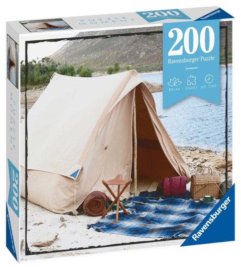 Ravensburger Puzzle Momenty 200 elementów Camping 13308 Ravensburger Puzzle Momenty 200 elementów Camping 13308
