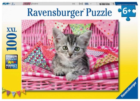 Ravensburger Puzzle dla dzieci 2D: Słodkie kotki 100 elementów 12985 Ravensburger Puzzle dla dzieci 2D: Słodkie kotki 100 elementów 12985