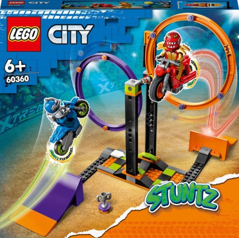 LEGO 60360 Wyzwanie kaskaderskie - obracające się okręgi LEGO 60360 Wyzwanie kaskaderskie - obracające się okręgi