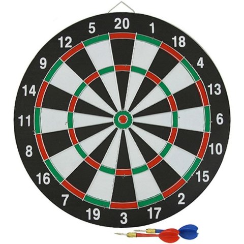 Tarcza dart sizalowa 38 cm + 6 rzutek EB030232/BT171524 Tarcza dart sizalowa 38 cm + 6 rzutek EB030232/BT171524