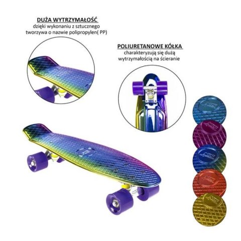 Deskorolka Nils Extreme ELECTROSTYLE PENNYBOARD PNB01 RED Deskorolka Nils Extreme ELECTROSTYLE PENNYBOARD PNB01 RED