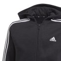 Bluza adidas Essentials 3S Full-zip Hoodie Jr GQ8900