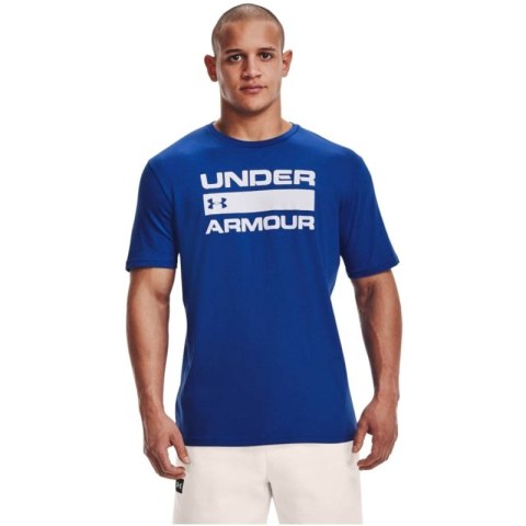 Koszulka Under Armour Team Issue Wordmark SS Tee M 1329582-432 Koszulka Under Armour Team Issue Wordmark SS Tee M 1329582-432