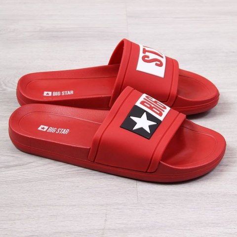 Klapki plażowe gumowe Big Star W DD274A267 czerwone Klapki plażowe gumowe Big Star W DD274A267 czerwone