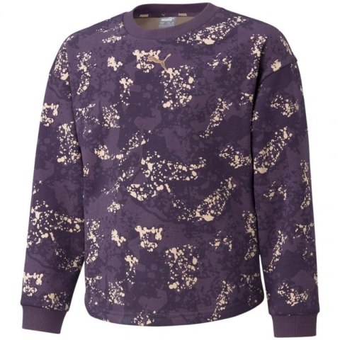 Bluza Puma Alpha AOP Crew FL Jr 589241 16 Bluza Puma Alpha AOP Crew FL Jr 589241 16