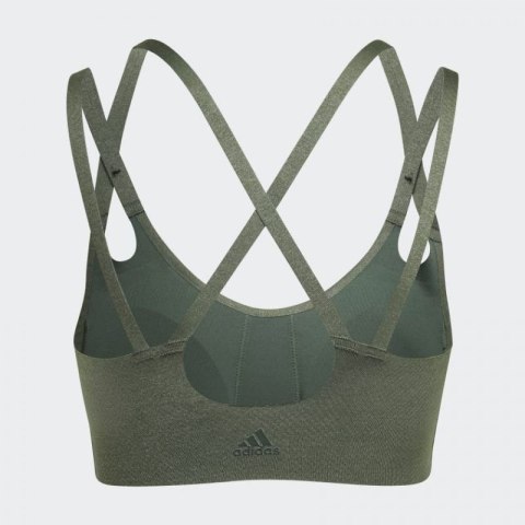 Stanik adidas Yoga Luxe Studio Light-Support Fire Bra W HL8600 Stanik adidas Yoga Luxe Studio Light-Support Fire Bra W HL8600