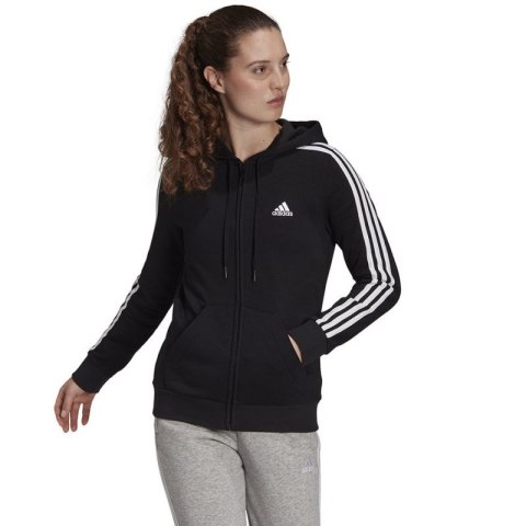 Bluza adidas 3 Stripes FL Full-Zip Hoodie W GM5567 Bluza adidas 3 Stripes FL Full-Zip Hoodie W GM5567