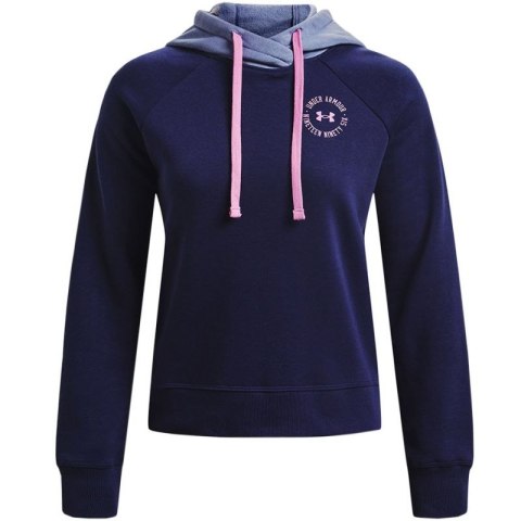 Bluza Under Armour Rival Fleece CB Hoodie W 1373031 410 Bluza Under Armour Rival Fleece CB Hoodie W 1373031 410