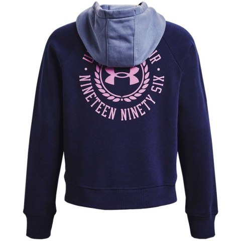 Bluza Under Armour Rival Fleece CB Hoodie W 1373031 410 Bluza Under Armour Rival Fleece CB Hoodie W 1373031 410