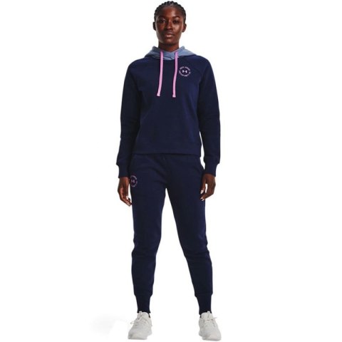 Bluza Under Armour Rival Fleece CB Hoodie W 1373031 410 Bluza Under Armour Rival Fleece CB Hoodie W 1373031 410
